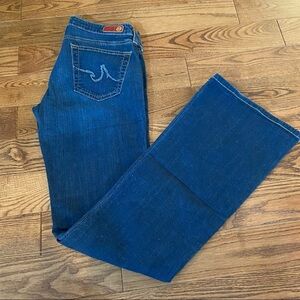 AG‎ Adriano  Goldschmied flared jeans in size 27